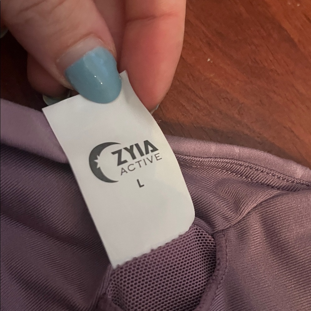 ZYIA floral double strap sports bra🪻 - Picture 5 of 5